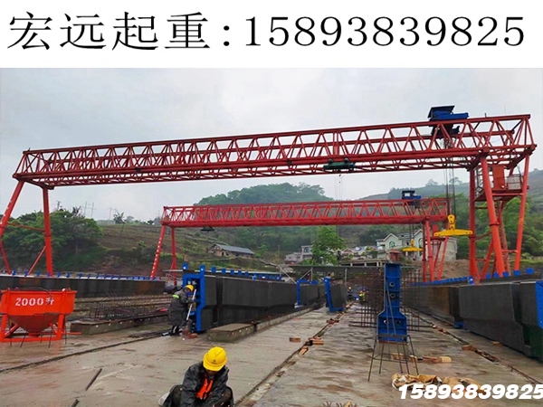 海南儋州龙门吊厂家使用防风地锚保护龙门吊