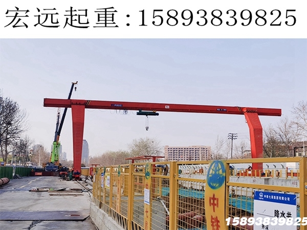河北衡水龙门吊出租厂家 龙门吊支腿载荷计算与结构优化方法