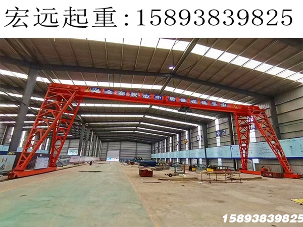 河北石家庄龙门吊销售厂家 低矮厂房龙门吊可拆卸支腿的结构设计原理与优化 